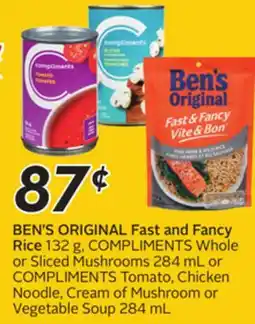 Sobeys BEN'S ORIGINAL Fast and Fancy Rice offer
