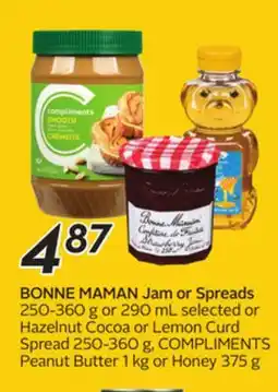 Sobeys BONNE MAMAN Jam or Spreads offer