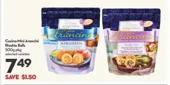 Longo's Cucina Mini Arancini Risotto Balls offer