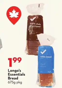 Longo's Essentials Bread offer