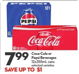 Longo's Coca-Cola or Pepsi Beverages offer