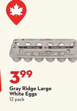 Longo's Large White Eggs offer