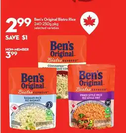 Longo's Bistro Rice offer