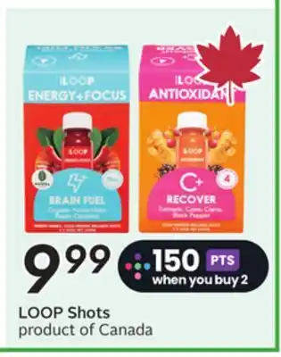 Sobeys LOOP Shots offer