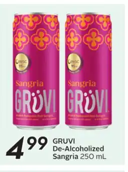 Sobeys GRUVI De-Alcoholized Sangria offer
