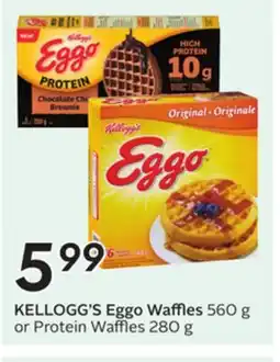 Sobeys KELLOGG'S Eggo Waffles offer