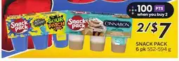 Sobeys SNACK PACK offer