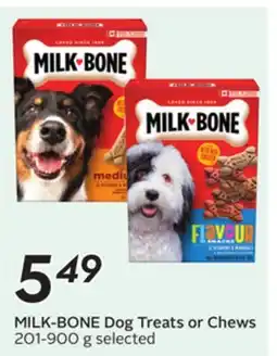Sobeys MILK-BONE Dog Treats or Chews offer
