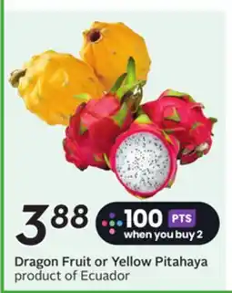 Sobeys Dragon Fruit or Yellow Pitahaya offer