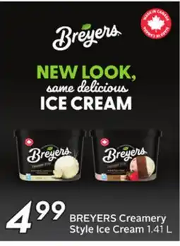 Sobeys BREYERS Creamery Style Ice Cream offer