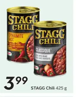 Sobeys STAGG Chili offer