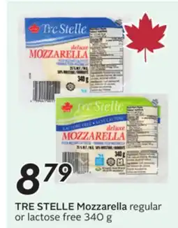 Sobeys TRE STELLE Mozzarella offer