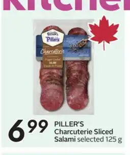Sobeys PILLER'S Charcuterie Sliced Salami offer