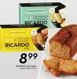 Sobeys RICARDO Loaf Cakes offer