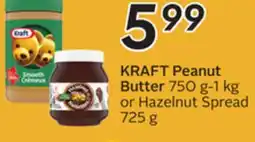 Sobeys KRAFT Peanut Butter offer