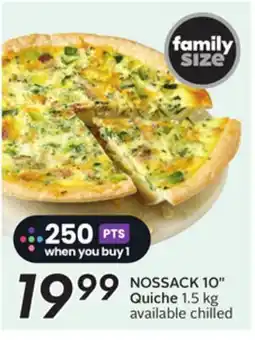 Sobeys NOSSACK 10 Quiche offer