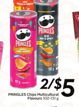Sobeys PRINGLES Chips Multicultural Flavours offer