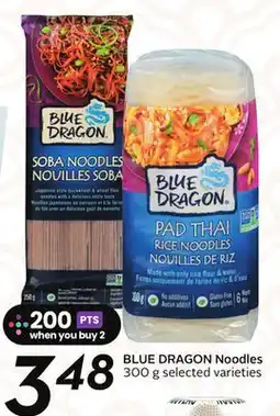 Sobeys BLUE DRAGON Noodles offer