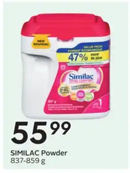 Sobeys SIMILAC Powder offer