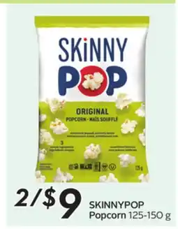 Sobeys SKINNYPOP Popcorn offer