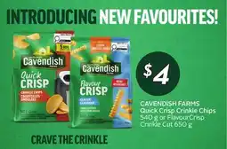 Sobeys CAVENDISH FARMS Quick Crisp Crinkle Chips offer