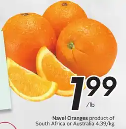 Sobeys Navel Oranges offer