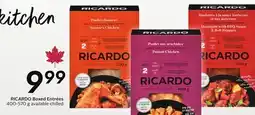 Sobeys RICARDO Boxed Entrées offer