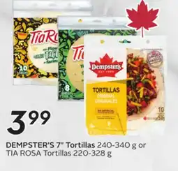 Sobeys DEMPSTER'S 7 Tortillas offer