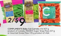 Sobeys COMPLIMENTS Baby Cut Carrots offer