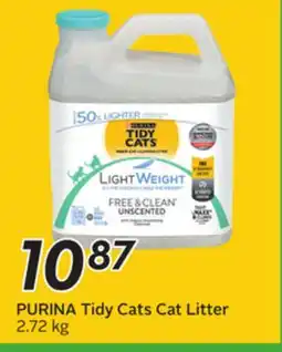 Sobeys PURINA Tidy Cats Cat Litter offer