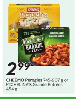 Sobeys CHEEMO Perogies offer