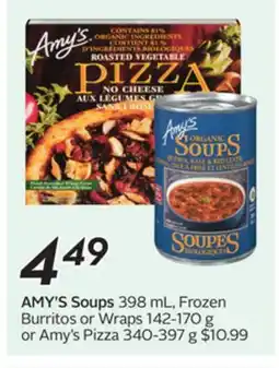Sobeys AMY'S Soups offer