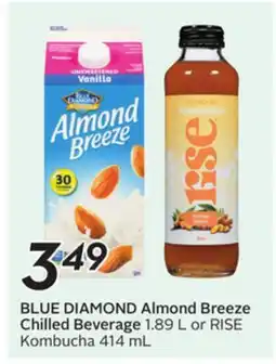 Sobeys BLUE DIAMOND Almond Breeze Chilled Beverage offer