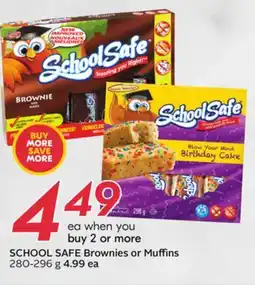 Sobeys SCHOOL SAFE Brownies or Muffins offer