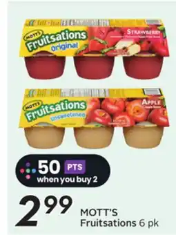 Sobeys MOTT'S Fruitsations offer
