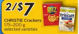 Sobeys CHRISTIE Crackers offer