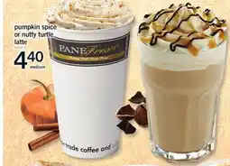 Fortinos PUMPKIN SPICE OR NUTTY TURTLE LATTE, MEDIUM offer