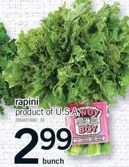 Fortinos RAPINI, BUNCH offer