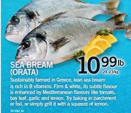 Fortinos SEA BREAM (ORATA) offer