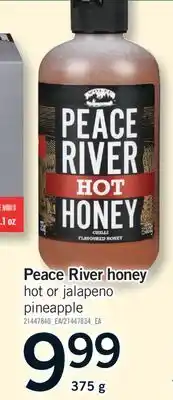 Fortinos PEACE RIVER HONEY, 375 G offer