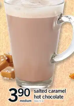 Fortinos SALTED CARAMEL HOT CHOCOLATE offer