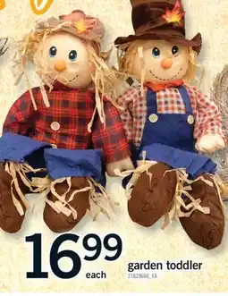 Fortinos GARDEN TODDLER offer