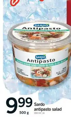 Fortinos SARDO ANTIPASTO SALAD, 500 G offer