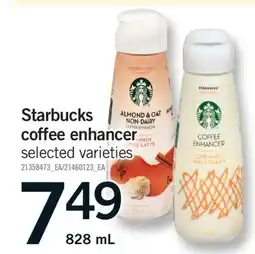 Fortinos STARBUCKS COFFEE ENHANCER, 828 ML offer