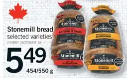 Fortinos STONEMILL BREAD, 454/550 G offer