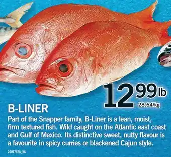 Fortinos B-LINER offer