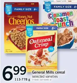 Fortinos GENERAL MILLS CEREAL, 113-778 G offer