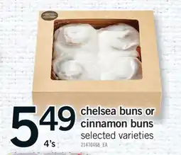 Fortinos CHELSEA BUNS OR CINNAMON BUNS, 4's offer