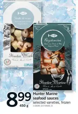 Fortinos HUNTER MARINE SEAFOOD SAUCES, 450 G offer