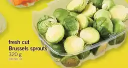 Fortinos FRESH CUT BRUSSELS SPROUTS, 320 G offer